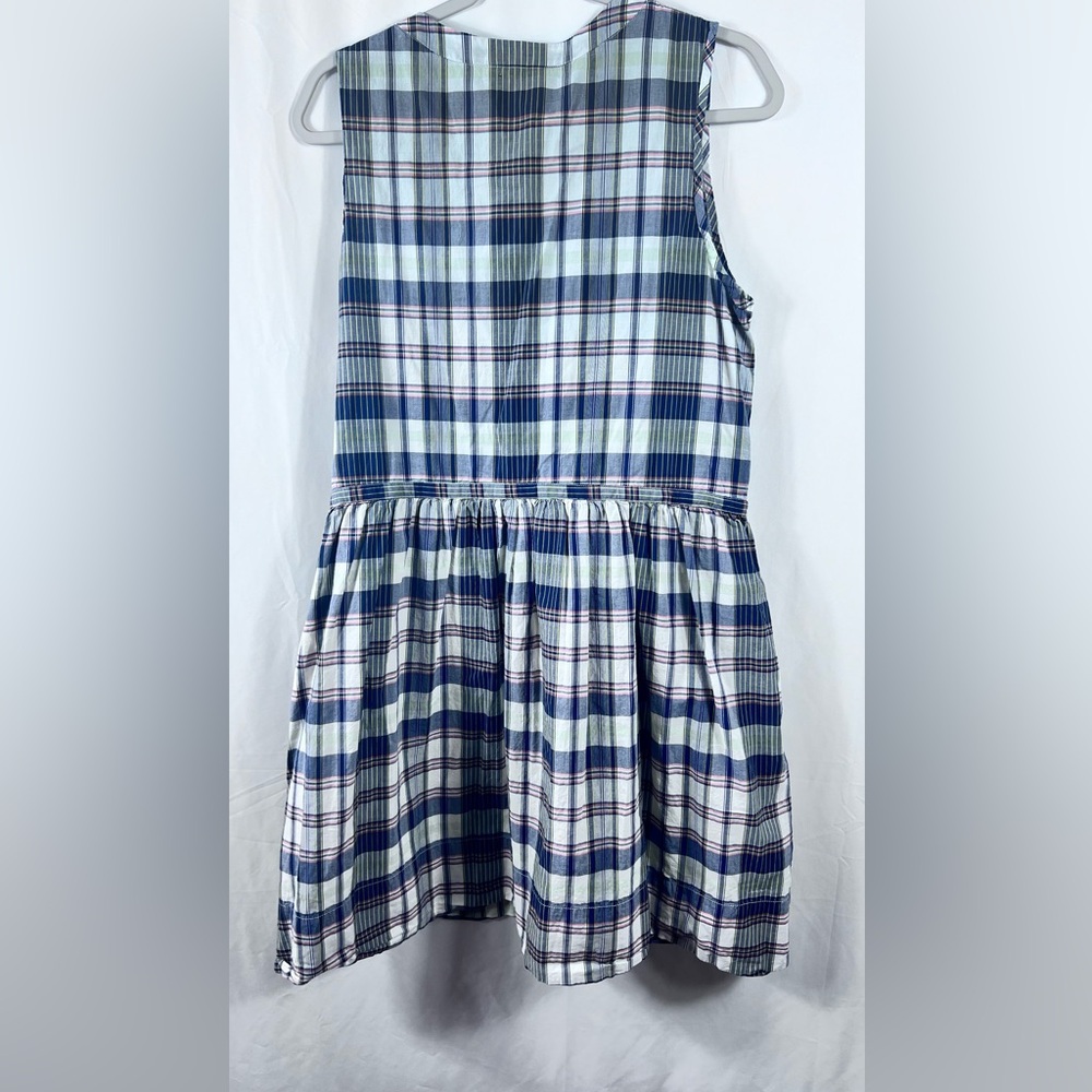 GAP Blue Plaid Dress - Picture 5 of 9